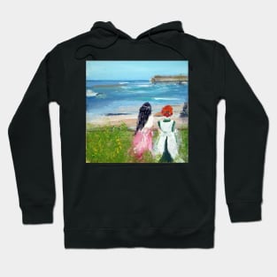 By The Shore By Colleen Ranney Hoodie